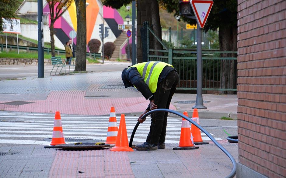 travaux assainissement Aubergenville