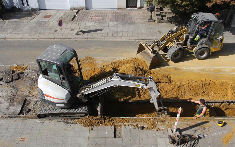 travaux assainissement Aubergenville